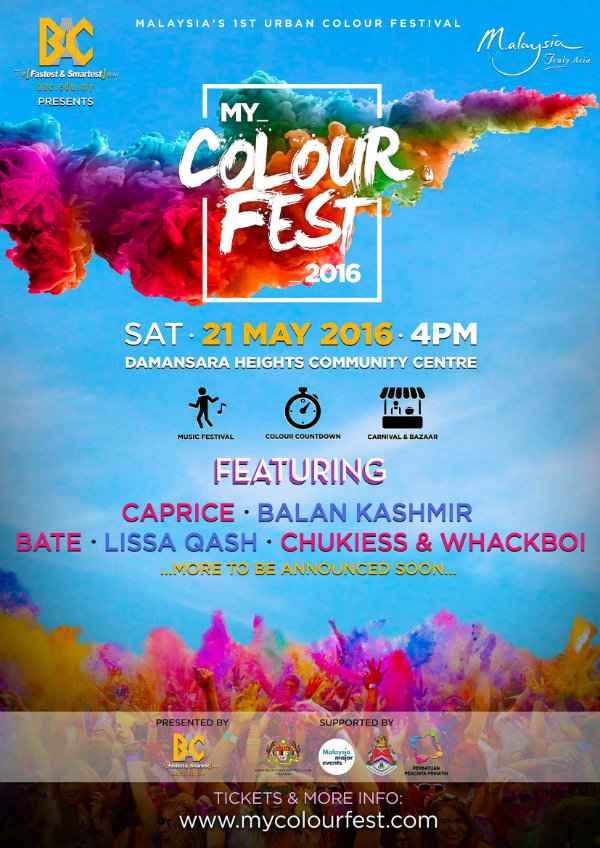 My Colour Fest - POSTER