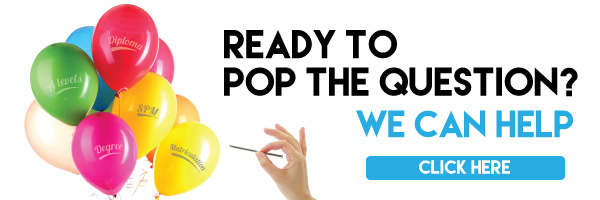 Ready to pop the question? We can help. 